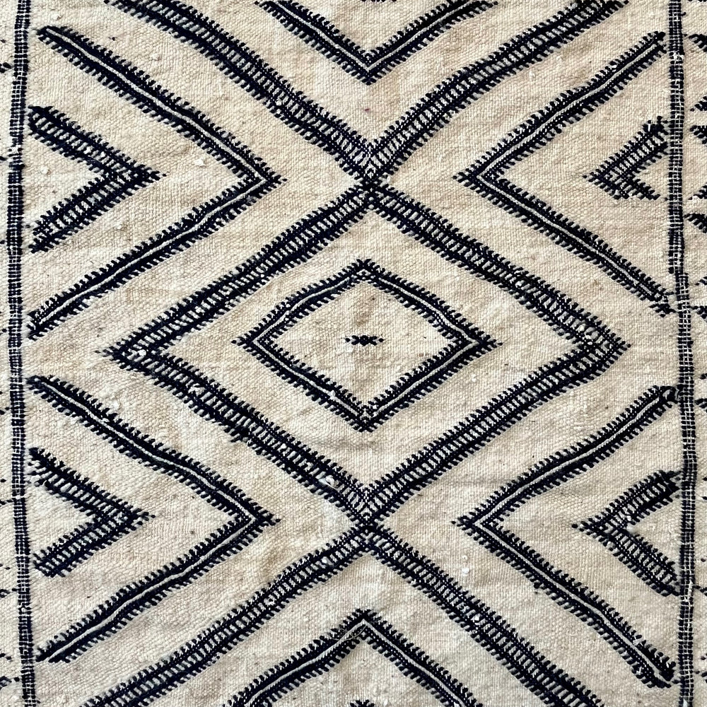 Tapis berbère KILIM | 120x80 cm - 100% laine naturelle - tissé à la main