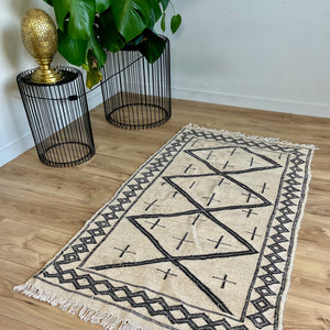 Tapis berbère KILIM | 135x80 cm - 100% laine naturelle