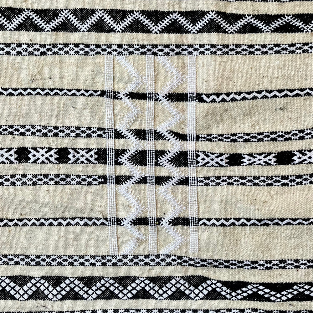 Tapis berbère KILIM | 220x140 cm - laine - fait à la main